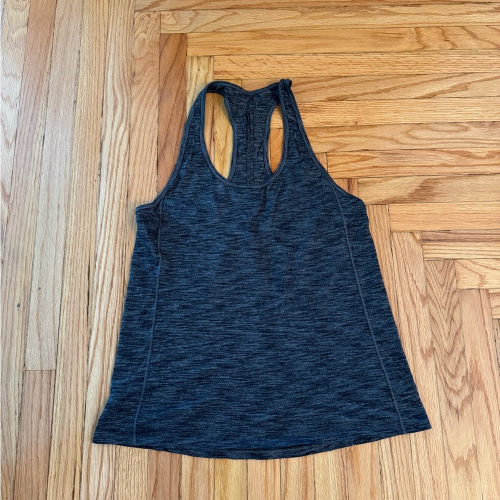 Lululemon Women's Grey Racerback Tank Top